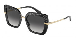 Dolce&Gabbana DG 4373 - 32888G  BLACK COCCO light grey gradient black