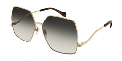 Gucci GG 1005 S - 002 GOLD grey gradient