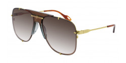 Gucci GG 0739 S - 002 GOLD brown gradient