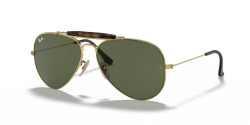 Ray-Ban RB 3029 OUTDOORSMAN II - 181 GOLD g-15 green