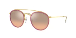 Ray-Ban RB 3647 N 92373E LEGEND GOLD  pink mirror gradient grey