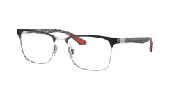 Ray-Ban RB 8421 2861  BLACK ON SILVER