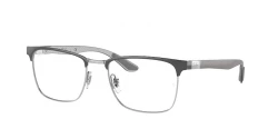 Ray-Ban RB 8421 3125  GREY ON SILVER