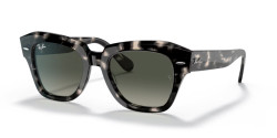 Ray-Ban RB 2186 STATE STREET - 133371 GRAY HAVANA grey gradient