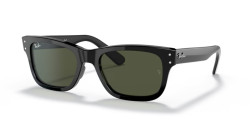 Ray-Ban RB 2283 MR BURBANK - 901/31 BLACK  g-15 green