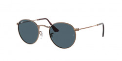 Ray-Ban RB 3447 ROUND METAL 9230R5 ANTIQUE COPPER blue