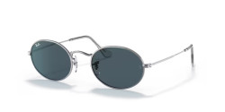 Ray-Ban RB 3547 OVAL - 003/R5 SILVER blue