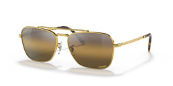 Ray-Ban RB 3636 NEW CARAVAN - 9196G5 GOLD polarized silver/brown