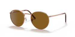 Ray-Ban RB 3637 NEW ROUND - 920233 ROSE GOLD brown