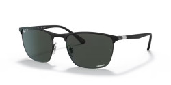 Ray-Ban RB 3686 - 186/K8 MATTE BLACK polarized dark grey