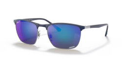 Ray-Ban RB 3686 - 92044L BLUE ON GUNMETAL polarized blue