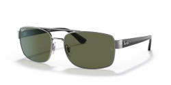 Ray-Ban RB 3687 - 004/58 GUNMETAL polarized green polar