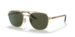 Ray-Ban RB 3688 - 001/31 GOLD green