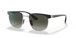 Ray-Ban RB 3698M - F06071 BLACK ON SILVER grey gradient