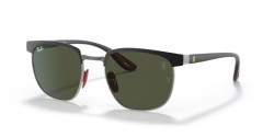 Ray-Ban RB 3698M - F07331 BLACK ON GUNMETAL green