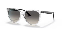 Ray-Ban RB 4378 - 647711 TRANSPARENT grey gradient