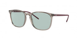 Ray-Ban RB 4387 - 6572Q5 TRANSPARENT GREY evolve photo green to blue