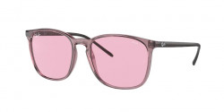 Ray-Ban RB 4387 - 6574Q3 TRANSPARENT VIOLET evolve photo pink to blue