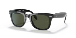 Ray-Ban RB 4105 FOLDING WAYFARER - 601 BLACK  g-15 green