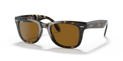 Ray-Ban RB 4105 FOLDING WAYFARER - 710 LIGHT HAVANA b-15 brown