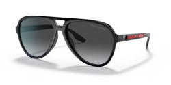 Prada PS 06 WS - 1AB06G BLACK polarized grey gradient