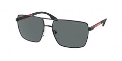 Prada PS 50WS - DG002G BLACK RUBBER polar dark grey