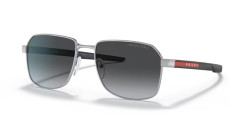 Prada PS 54 WS - 1BC06G SILVER polarized grey gradient