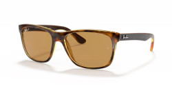 Ray-Ban RB 4181 - 710/83  LIGHT HAVANA  polarized b-15 brown