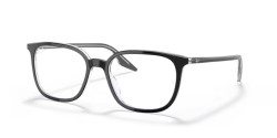 Ray-Ban RX 5406 - 2034 BLACK ON TRANSPARENT