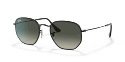 Ray-Ban RB 3548 HEXAGONAL - 002/71 BLACK grey gradient