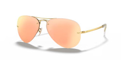 Ray-Ban RB 3449 - 001/2Y GOLD copper mirror