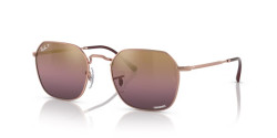 Ray-Ban RB 3694 JIM - 9202G9 ROSE GOLD polarized gold/red