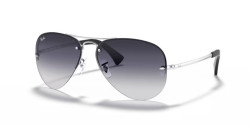 Ray-Ban RB 3449 - 003/8G SILVER gray gradient