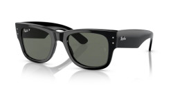 Ray-Ban RB 0840S MEGA WAYFARER - 901/58 BLACK polarized green