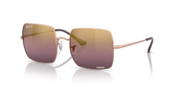 Ray-Ban RB 1971 SQUARE - 9202G9 ROSE GOLD red