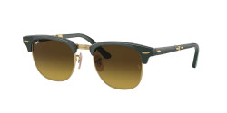 Ray-Ban RB 2176 CLUBMASTER FOLDING 136885 GREEN ON ARISTA gradient brown