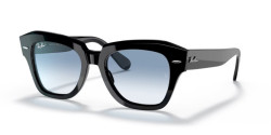 Ray-Ban RB 2186 STATE STREET - 901/3F BLACK clear/blue