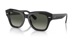 Ray-Ban RB 2186 STATE STREET - 901/71 BLACK grey