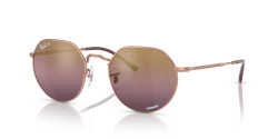 Ray-Ban RB 3565 JACK - 9202G9 ROSE GOLD polarized gold red