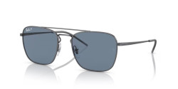 Ray-Ban RB 3588 - 92492V GUNMETAL polarized dark blue