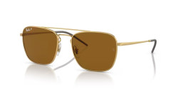 Ray-Ban RB 3588 - 925083 GOLD polarized dark brown