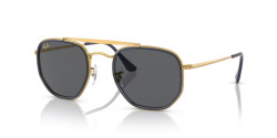 Ray-Ban RB 3648M THE MARSHAL II - 9240B1 GOLD dark grey