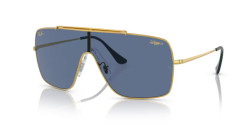 Ray-Ban RB 3697 WINGS II - 924580 GOLD dark blue