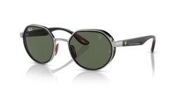 Ray-Ban RB 3703M - F00771 SILVER dark green