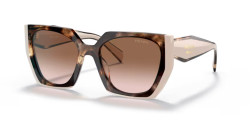 Prada PR 15WS - 01R0A6 TORTOISE CARAMEL/POWDER brown gradient