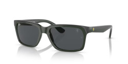 Ray-Ban RB 4393M - F68087 GREEN ON BLACK grey