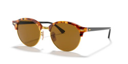 Ray-Ban RB 4246 CLUBROUND - 1160  SPOTTED BROWN HAVANA  brown