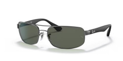 Ray-Ban RB 3445 - 004  GUNMETAL green