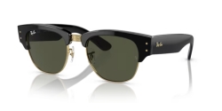 Ray-Ban RB 0316S MEGA CLUBMASTER - 901/31 BLACK ON GOLD Green