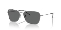 Ray-Ban RBR 0102S CARAVAN REVERSE - 004/GR GUNMETAL dark grey